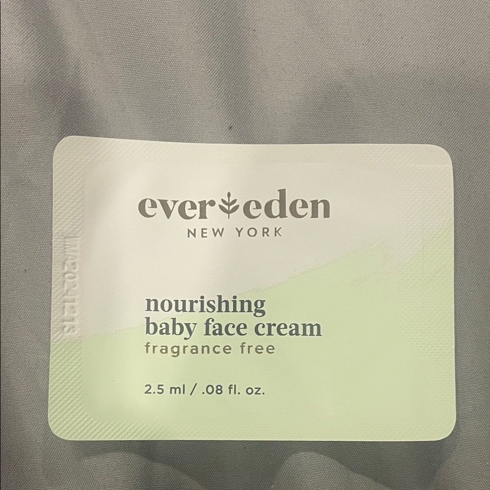 Nourishing Baby Face Cream - Fragrance Free, Cream